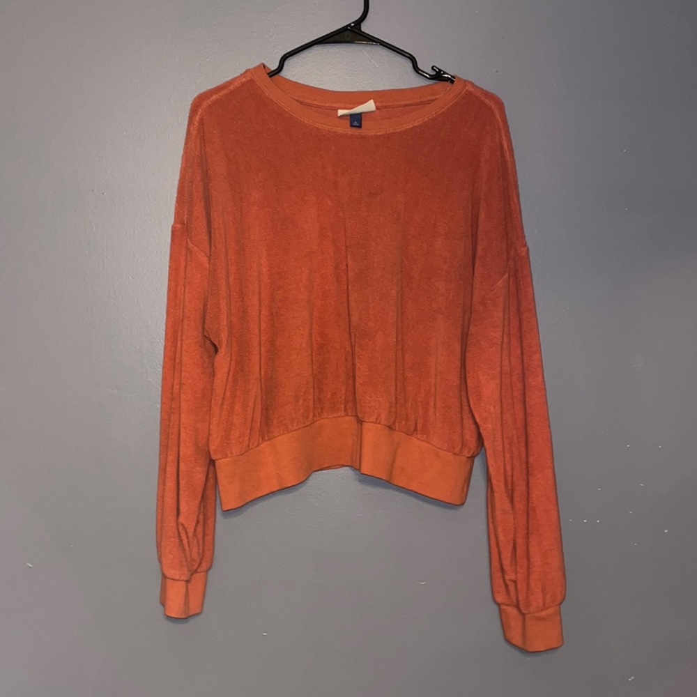 Orange Universal Thread Goods Co. Baggy Crew Neck